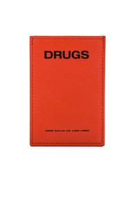 Raf Simons Drugs Cardholder In Orange