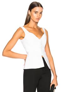 Nicholas Bi Stretch Top In White
