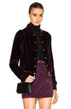 Theperfext Ashley Bomber Jacket In Purple