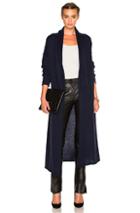 Theperfext Robertson Long Cashmere Sweater In Blue
