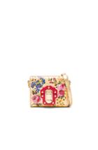 Dolce & Gabbana Soft Square Bag In Metallics,floral