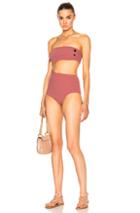 Alix Shelbourne Swimsuit In Pink,purple