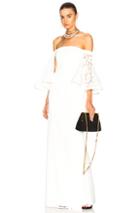 Houghton For Fwrd Gamila Gown In White