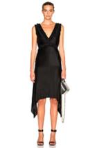 Givenchy Pleated Dress In Black