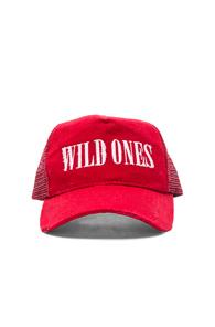 Amiri Wild Ones Trucker Hat In Red