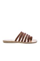 Ancient Greek Sandals Leather Niki Sandals In Brown