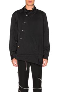 Comme Des Garcons Homme Plus Satin Jacket In Black