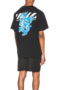 Off-white Graphic Tee In Black
