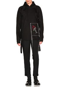 Blackfist Side Tie Hoodie In Black
