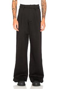 Fenty By Puma Oversized Fleece Trouser In Black