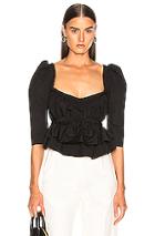 Brock Collection Occupy Ladies Blouse In Black