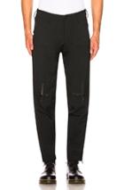 Yohji Yamamoto Cross Slim Pant In Black