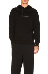Yohji Yamamoto New Era Hoodie In Black
