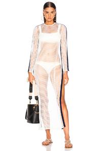 Flagpole Kay Dress In Blue,white
