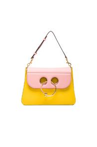 J.w. Anderson Medium Pierce Bag In Yellow,pink