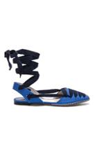 Altuzarra D'orsay Flat Espadrilles In Blue