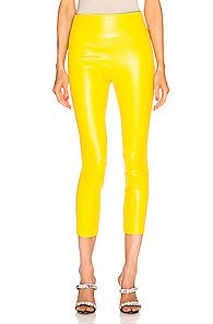 Sprwmn High Waist 3/4 Legging In Yellow