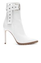 Monse Leather Donna Booties In White
