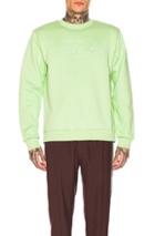 Martine Rose Classic Crewneck In Green