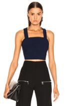Dion Lee Utility Apron Top In Blue