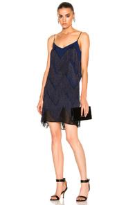 Galvan Feria Mini Dress In Blue