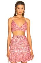 Retrofete For Fwrd Harper Top In Pink