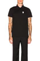 Saint Laurent Serpant Polo In Black