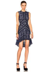 Lover Rapture Mini Dress In Blue