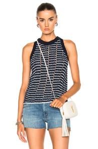 Rag & Bone Daniela Tank Top In Blue