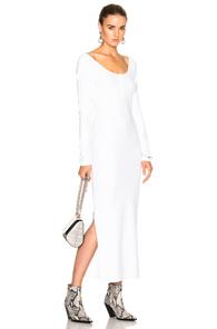 Loewe Maxi Dress In White