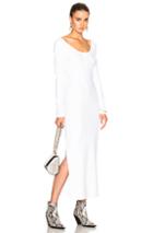 Loewe Maxi Dress In White