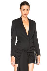 Stella Mccartney Tuxedo Cloth Isla Jacket In Black