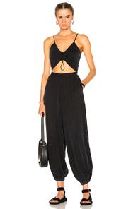 Rachel Comey Hammer Jumpsuit In Blacky,gray