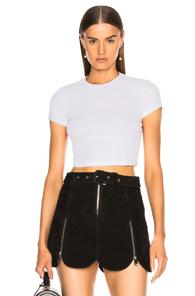 Cotton Citizen Venice Crop Tee In White