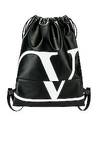 Valentino Backpack In Black,white