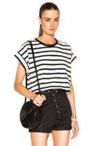 Athe By Vanessa Bruno Empan Top In Stripes