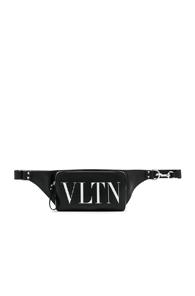 Valentino Vltn Cross Body Bag In Black
