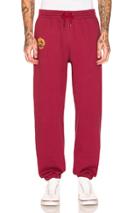 Burberry Sweatpants In Red