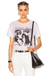 R13 Sonic Youth Boy T In White