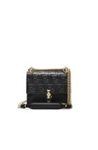 Fendi Small Logo Embossed Kan I In Black