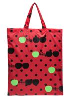 The Beatles X Comme Des Garcons Printed Tote In Red