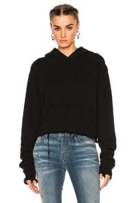 Amiri Shotgun Pullover Hoodie In Black