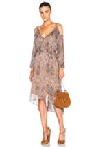 Zimmermann Harlequinn Heriz Dress In Neutrals,geometric Print