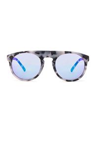 Westward Leaning Atlas 4 Sunglasses In Animal Print,white