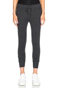 James Perse Cashmere Genie Pants In Gray