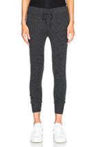 James Perse Cashmere Genie Pants In Gray