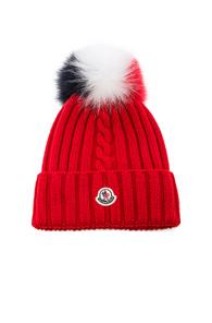 Moncler Beanie In Red