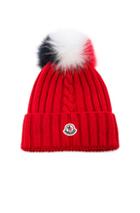 Moncler Beanie In Red