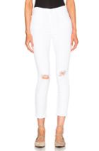 Mother Stunner Ankle In White