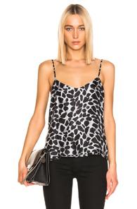 Rta Vita Top In Animal Print,black,gray